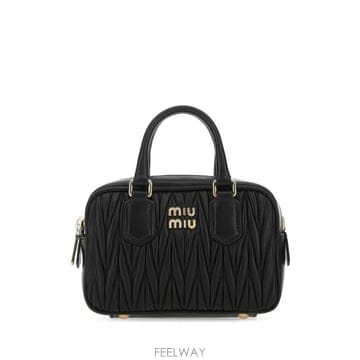 Miu Miu 26FW �̿�̿� ��Ʈ�� 5BP077N88 F0002 Black26FW �̿�̿� ��Ʈ�� 5BP077N88 F0002 Black