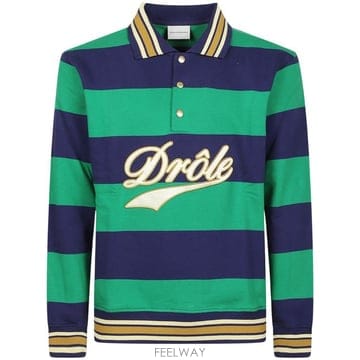 26FW 드롤드무슈 반팔 티셔츠 MPL183 CO324GREEN