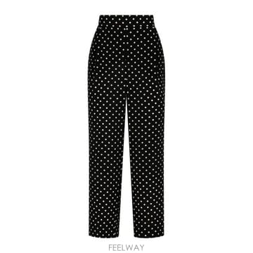 26FW 발렌티노 가라바니 팬츠 9B3RB7B09DW TB1 NERO BETULLA