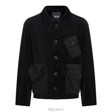 Y3 와이쓰리 블랙 캐쥬얼 자켓 KT1462BLACK B0482307629