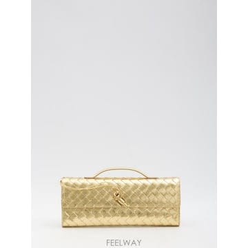 Bottega Veneta 26FW ���װ�����Ÿ Ŭ��ġ �Ŀ�ġ 741511 GOLD26FW ���װ�����Ÿ Ŭ��ġ �Ŀ�ġ 741511 GOLD