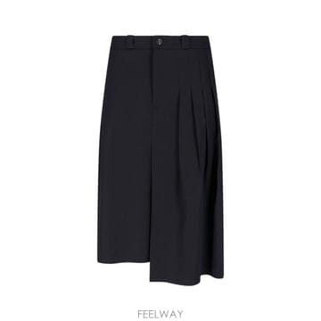 26FW 아워레가시 오르가미 스커트 W4264OCB COARSE BLACK GABARDINE