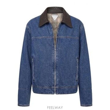 보테가 베네타 퀼팅 데님 자켓 873081V69P0 4300 B0172307809