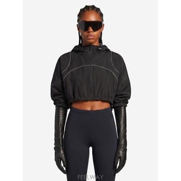 26FW 발렌시아가 크롭 로고 테크웨어 자켓 [M] A0029X TUO41 1000