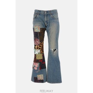 26 F/W 준야 와타나베 패치워크 진 JRP0130512 B0032305622