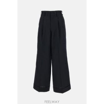 26 F/W 준야 와타나베 핀스트라이프 울 와이드레그 트라우저 JRP B0032305709