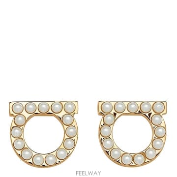 26 F/W 페라가모 펄 간치니 귀걸이 696581/760125CRE B0012293529