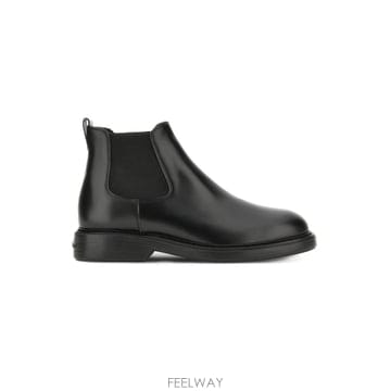 호간 HOGAN H704 블랙 첼시 부츠 HXM7040GF00U1M B0302307572