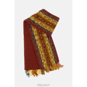 26 F/W 드리스 반 노튼 MARKA 울블렌드 자카드 스카프 262 B0032259958