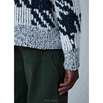 25 F/W 드리스 반 노튼 체크 울블렌드 스웨터 252-021238 B0111754359