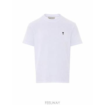 26 F/W 아미 아미 드 꾀흐 로고 티셔츠 HTS346/724100 B0012295523