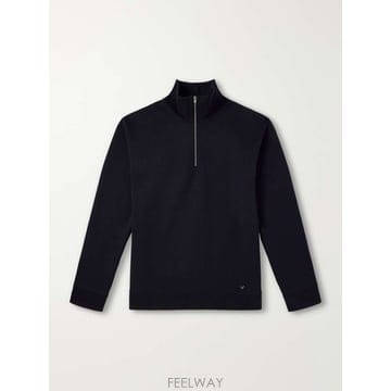발렌티노 코튼블렌드 저지 하프지퍼 맨투맨 9V0MF30PBHH B0082294041