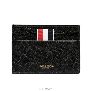 [당일] 톰브라운 페블레더 삼선 카드지갑 FAW035A 00198 001
