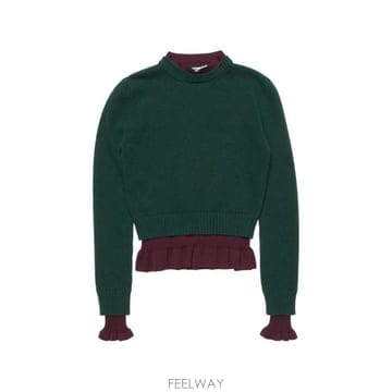 26FW 아크네 스튜디오 스웨터 A60707 AAX GREEN
