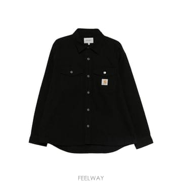 26FW 칼하트 WIP 셀비 셔츠 I035305 89XX BLACK