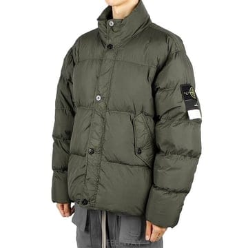 24FW 스톤아일랜드 811540123 V0059 와펜 패치 크링클랩스 다운 패딩