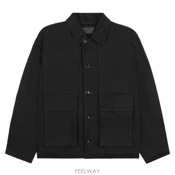 26SS 르메르 OW1223 LD1055 BK999 박시 데님 자켓