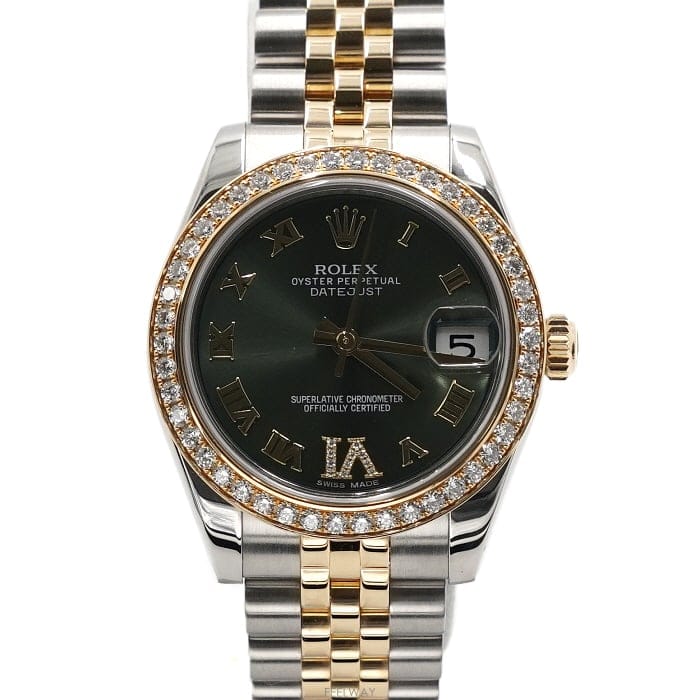 Rolex �ѷ��� 178383 18K���ο��� �޺� �������̾� �ø���׸��� ��������Ʈ 31mm ���� �ð�aa66971�ѷ��� 178383 18K���ο��� �޺� �������̾� �ø���׸�