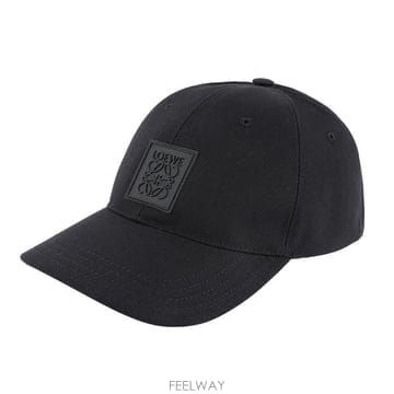 25FW 로에베 K820358X88 1100 캔버스 애너그램 패치 캡