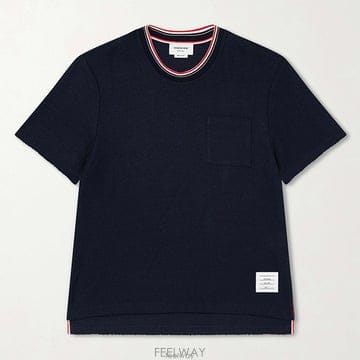 Thom Browne 26 FW ����� ���̺� ������ ��Ʈ ���ַ��� ����� Ŀ���� ��ư ���� ������ Ƽ����26 FW ����� ���̺� ������ ��Ʈ ���ַ��� ����� Ŀ��