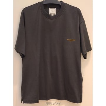 우영미26FW W263TS09749G 그레이 풍경 그래픽 티셔츠
