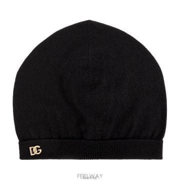 26 FW 돌체앤가바나 로고 플라크 비니 N0000 FXQ30TJBW2L