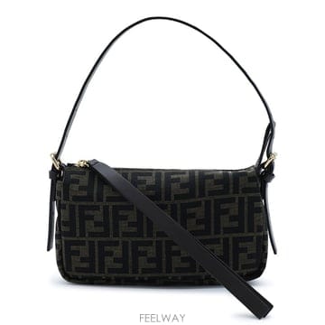 [비엔비명품관] FENDI 펜디 여성 FF 스몰 지퍼 탑 토트백 숄더백
