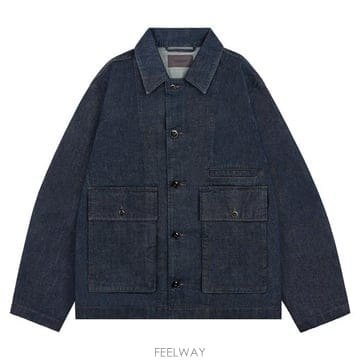 25FW 르메르 OW1198 LD1056 BL760 박시 데님 자켓