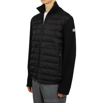 26FW 몽클레어 9B50700 A9341 999 패치로고 집업 가디건