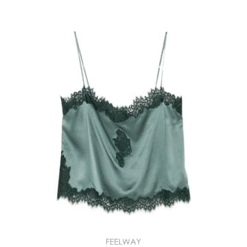 | Other Brand | DOEN Avelaine lace trimmed top 12219431485704 TP725553501DOEN Avelaine lace trimmed top 12219431485704 TP725553