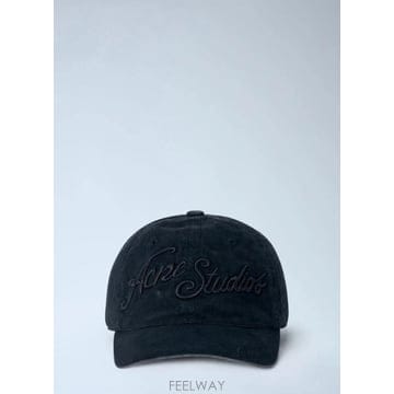 26 FW 아크네 남성 자수 로고 캡 C40475 900 TP877323606
