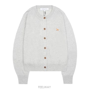 26SS 메종키츠네 PW00502KT1181 H120 베이비 폭스 메리노 레귤러 가디건