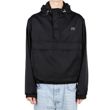 24SS 아미 UJK101 PA0007 001 후드 아노락 윈드브레이커