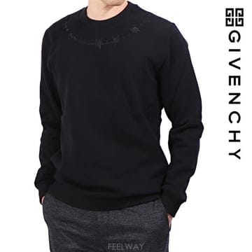 지방시 7220 653 001 가시관 자수 맨투맨