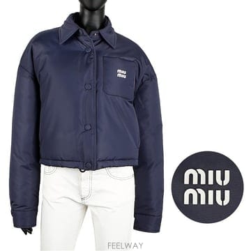Miu Miu 24FW �̿�̿� ML954 13FM F0008 �ΰ� ũ�� �ٿ� �е�����24FW �̿�̿� ML954 13FM F0008 �ΰ� ũ�� �ٿ� �е�����
