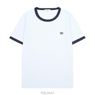 25FW 셀린느 RX05L507Z FYZ7 코튼 저지 70s 트리오페 티셔츠