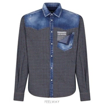 Dsquared2 26 FW �������2 üũ �г� ���� ���� S74DM0780S78287 TP45849989326 FW �������2 üũ �г� ���� ���� S74DM0780S78287 