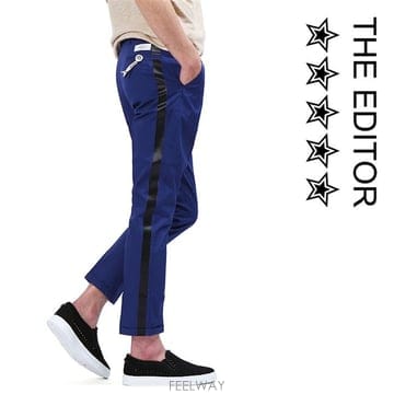 에디터 3370LT 5098 47 블랙라인 치노팬츠