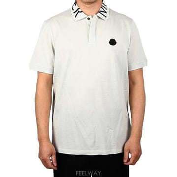 몽클레어 8A00004 84673 91R 로고 폴로셔츠