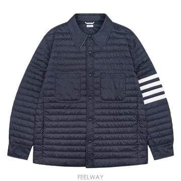 25FW 톰브라운 MJD068X 05411 415 사선 다운 셔츠 자켓