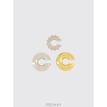 파코 라반 나노 이어커프 세트 메탈릭