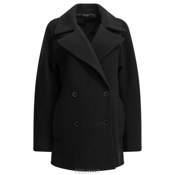 Toteme [V90]���� 264 WRO0341 FB0733 001BLACK ���� ���� ��Ʈ Short wool coat[V90]���� 264 WRO0341 FB0733 001BLACK ���� ���� ��Ʈ S