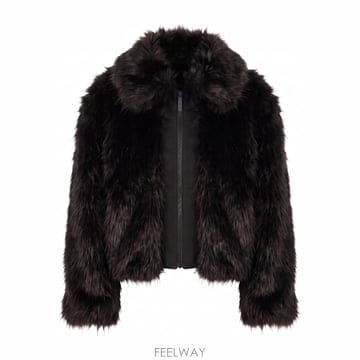 Mackage [S27]�������� NANNYC0001 ���� ������ ����Ʈ BLACK FAUX FUR JACKET[S27]�������� NANNYC0001 ���� ������ ����Ʈ BLACK FAUX