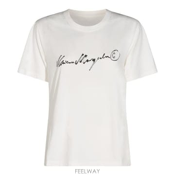 Maison Margiela [B47]�������������� S52GC0368M20258101 ���� Ƽ���� ���� ž WHITE COTTON T S[B47]�������������� S52GC0368M20258101 ���� Ƽ���� ��