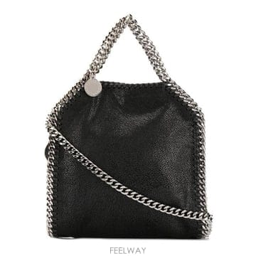 Stella McCartney [B47]���ڶ� ��īƮ�� 391698W91321000 ���� ��Ʈ�� ž�ڵ�� ����� ���۹� BLACK FAUX[B47]���ڶ� ��īƮ�� 391698W91321000 ���� ��Ʈ�� ž��