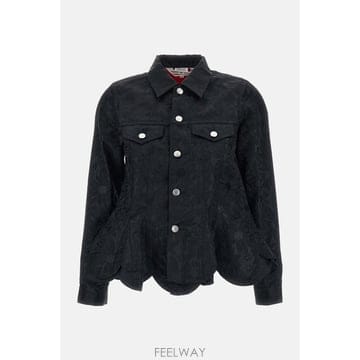 26 F/W 꼼데가르송 플로랄 자카드 레이어드 박시 자켓 RRJ021 B0032305664