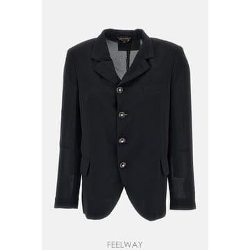 26 F/W 꼼데가르송 싱글 브레스티드 자켓 GRJ0350511 B0032305707