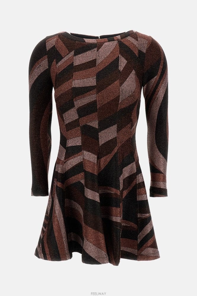 Emilio Pucci 26 F/W ���и��� Ǫġ ���� �緺�� ���� �÷��� �巹�� 6UJG1 B003230571026 F/W ���и��� Ǫġ ���� �緺�� ���� �÷��� �巹�� 6U