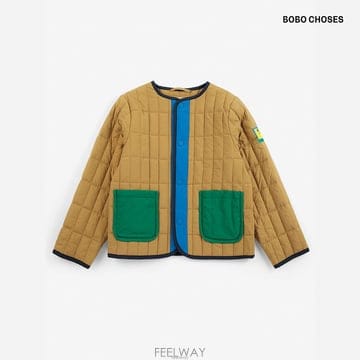 보보쇼즈 26FW Booo Bo Choses 태그 경량패딩 자켓 B226AC095