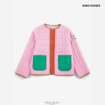 보보쇼즈 26FW Booo Bo Choses 태그 경량패딩 자켓 B226AC154
